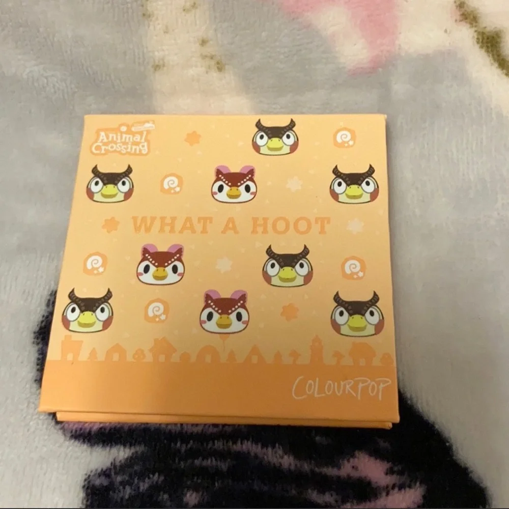 Colourpop x Animal Crossing Eyeshadow What a Hoot NWT